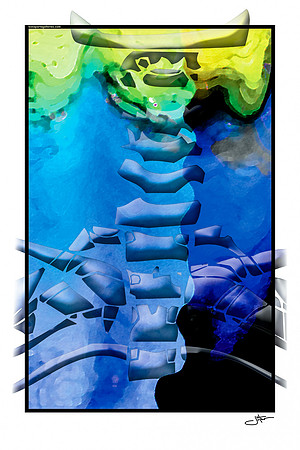 Rainbow AP Cervical Spine