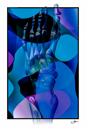 Blue AP Foot